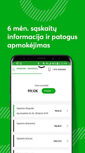 Mano BITĖ Tangkapan skrin 3