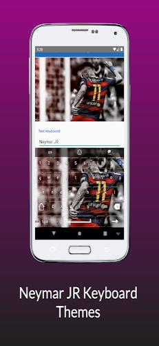 Neymar Wallpapers HD, Keyboard 螢幕截圖 1