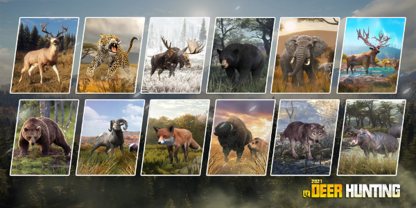 Deer Hunting: 3D shooting game ภาพหน้าจอ 1