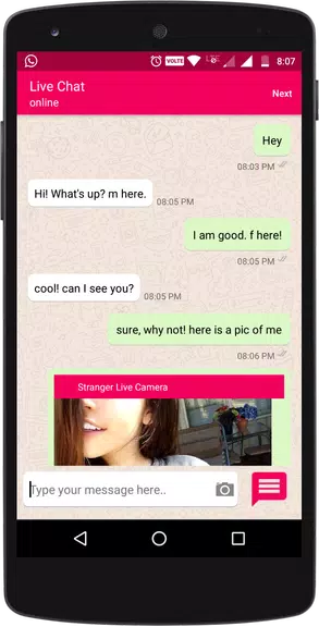 Anonymous chat - Anon Chat Zrzut ekranu 2