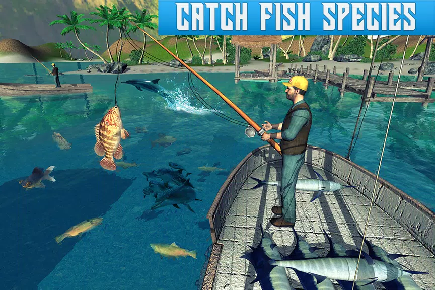 Boat Fishing Simulator Hunting Capture d'écran 0