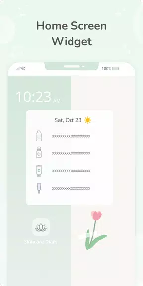 Skincare Diary - スキンケアルーチン日記 スクリーンショット 2