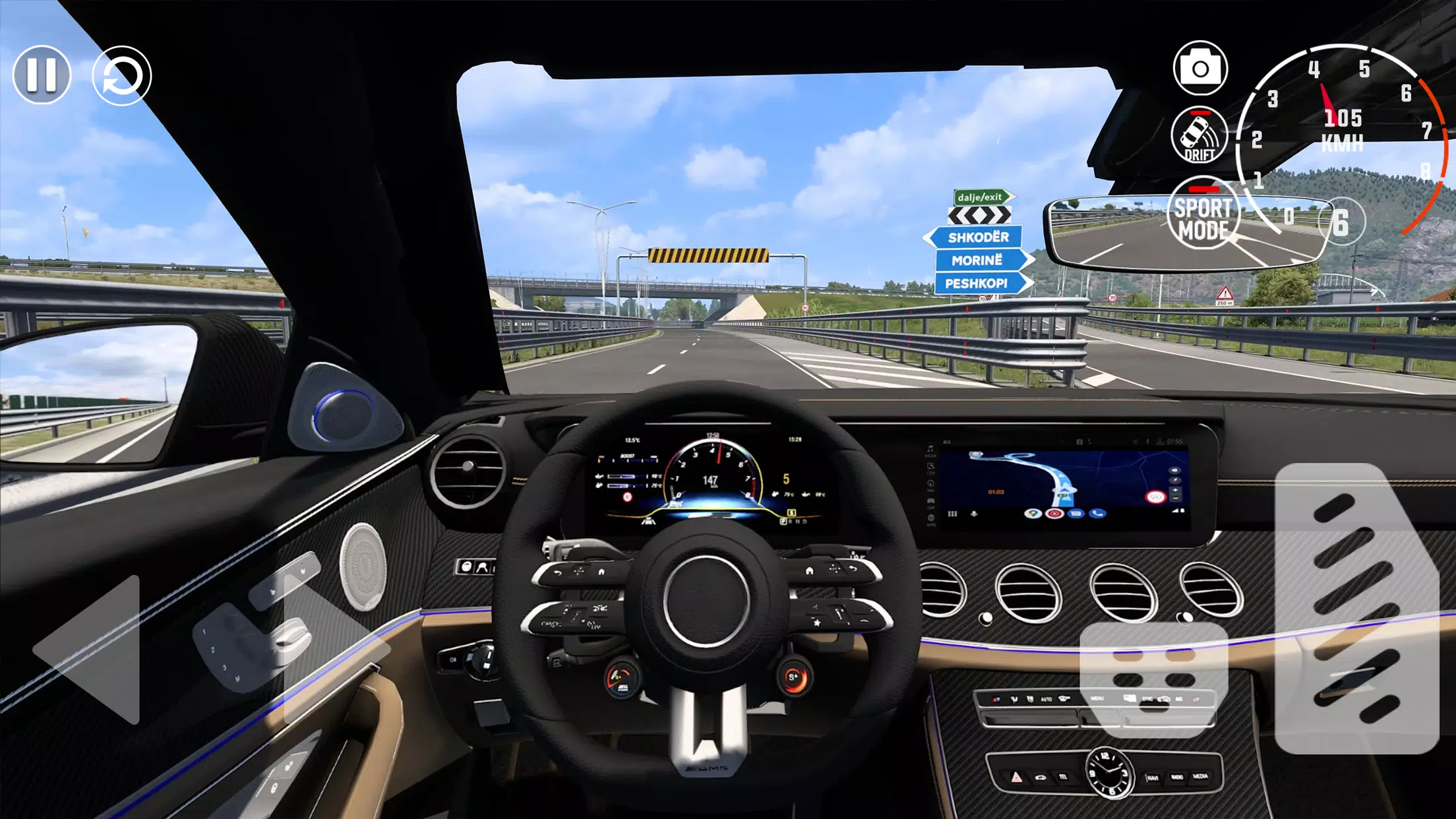 Racing in Car Driving Games 24 螢幕截圖 1