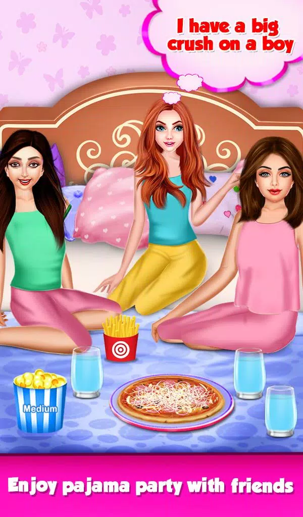 Rich Girl's Secret Crush Story Capture d'écran 1