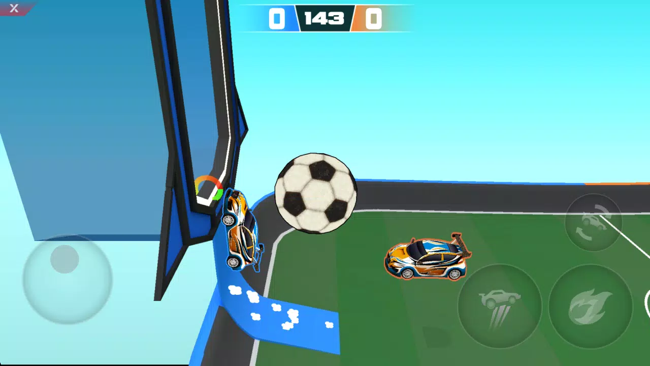 ROCKET CARS SOCCER 螢幕截圖 1
