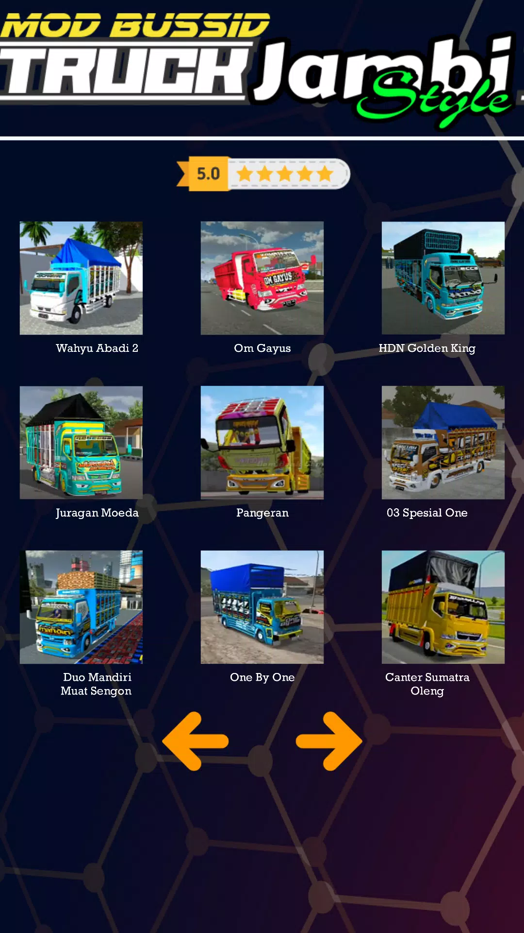 Mod Bussid Truk Jambi Style应用截图第3张