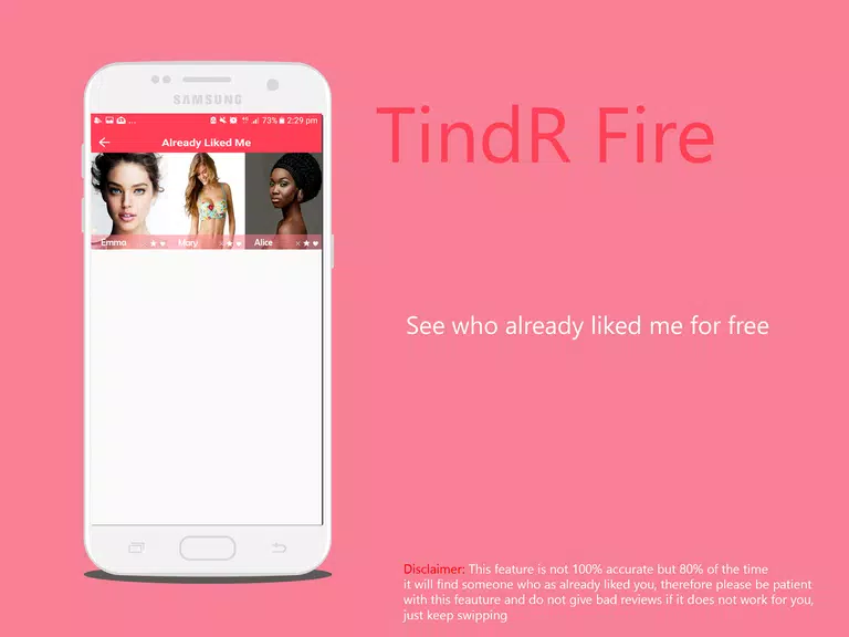 TindR Fire Capture d'écran 1