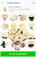 Roses Stickers for WhatsApp Capture d'écran 1