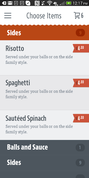 Oak City Meatball Shoppe 스크린샷 2