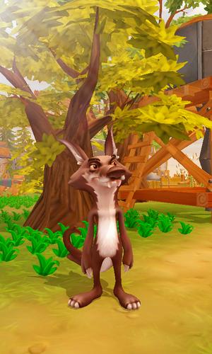 My Talking Coyote 螢幕截圖 1