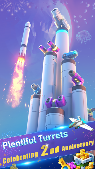 Mega Tower - Casual TD Game Mod Ekran Görüntüsü 2