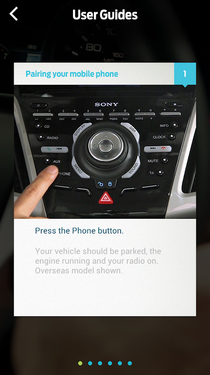 Ford SYNC™ 螢幕截圖 1