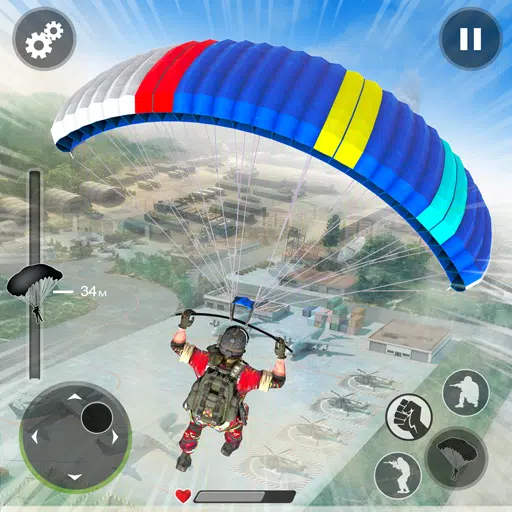 Last Commando Gun Game Offline 螢幕截圖 0