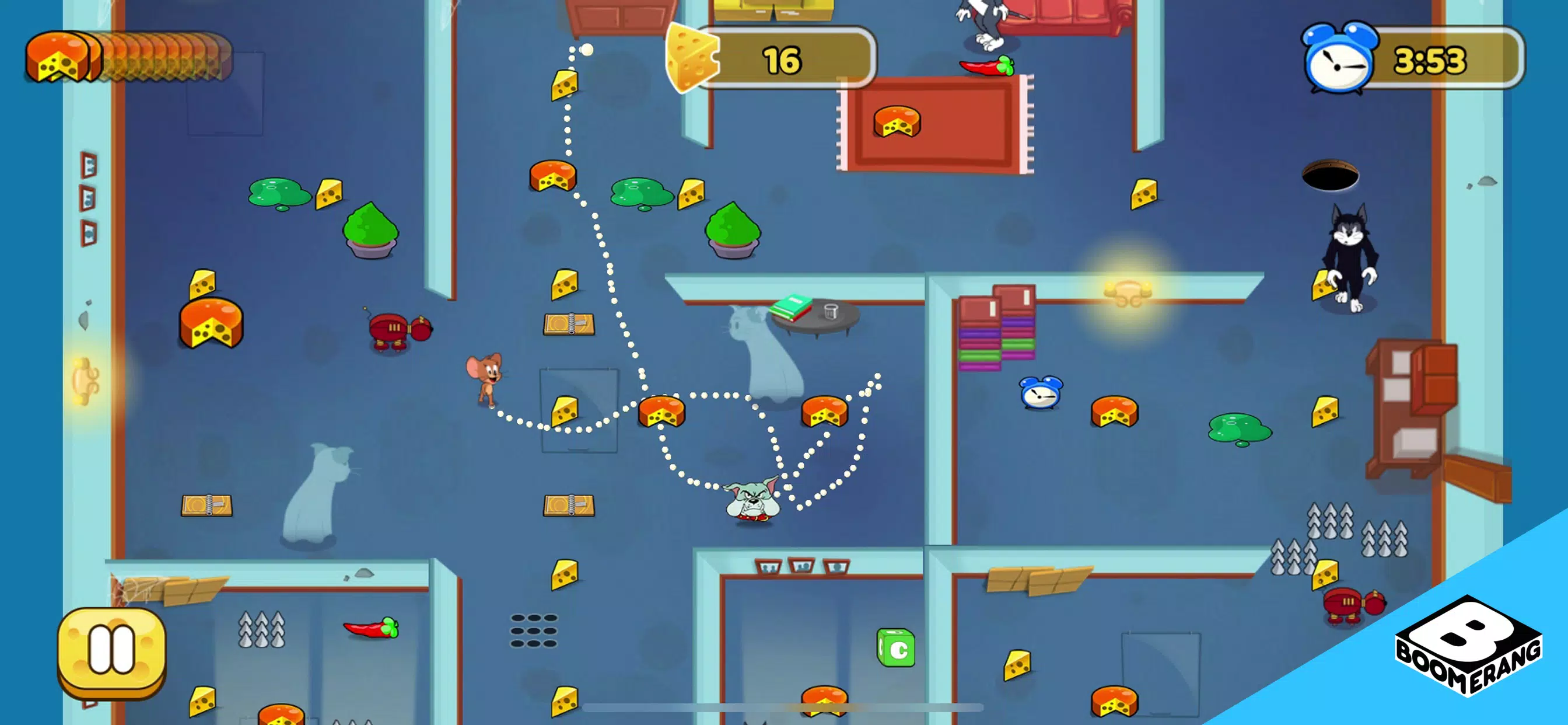 Tom & Jerry: Mouse Maze 스크린샷 3