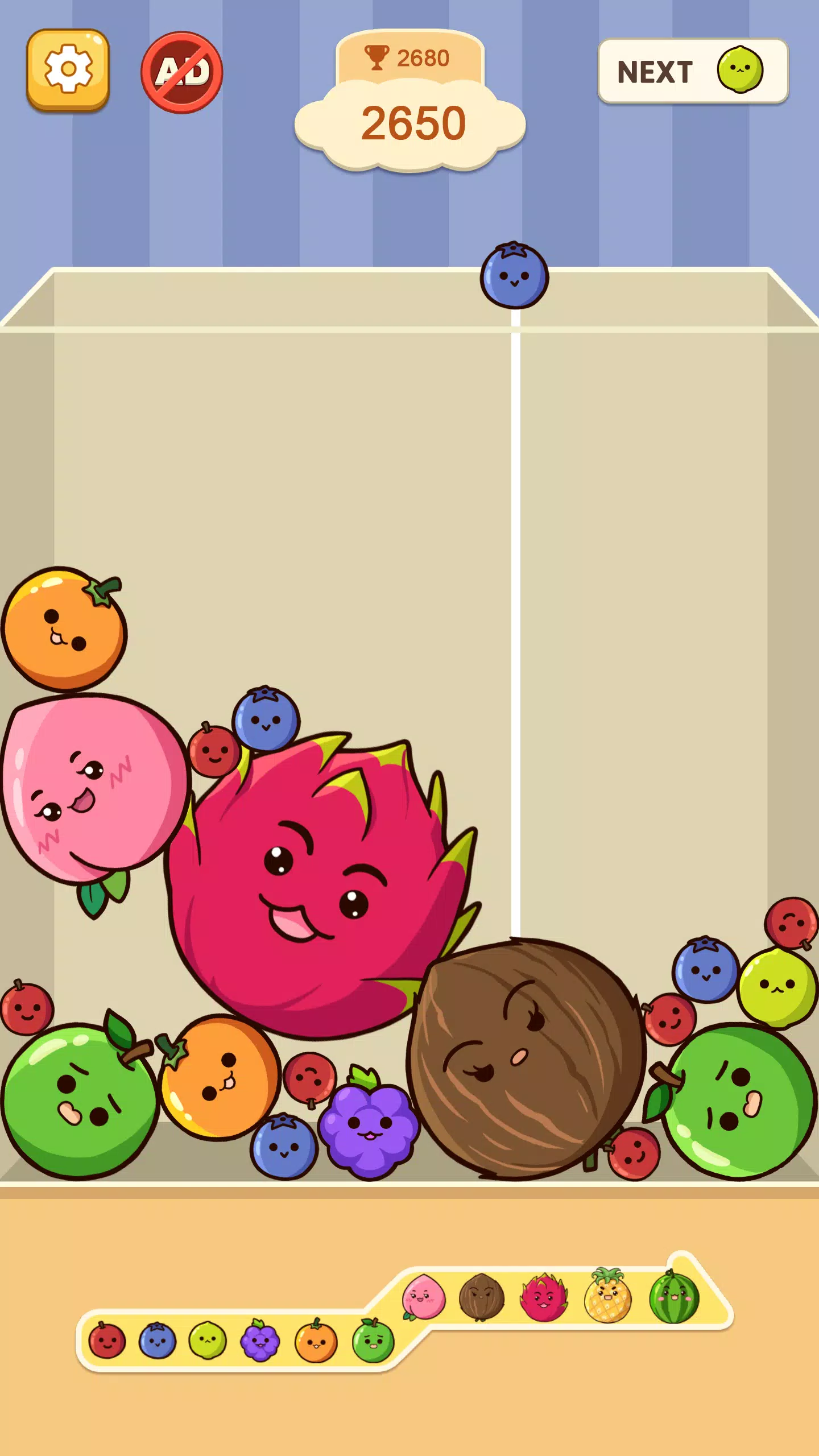 Fruit Merge: Juicy Drop Game 螢幕截圖 2