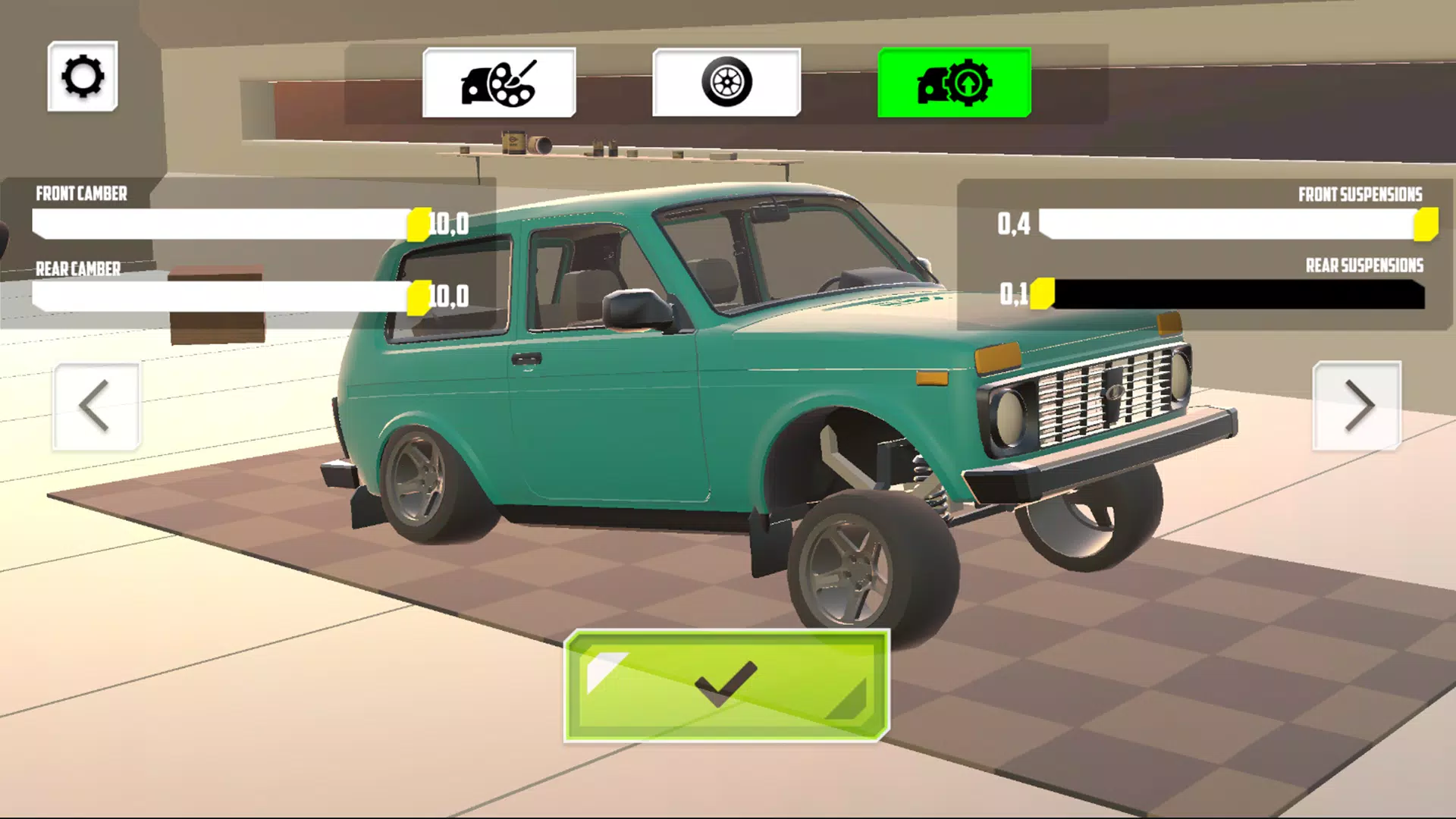 VAZ Russia Car Crash Simulator 螢幕截圖 0