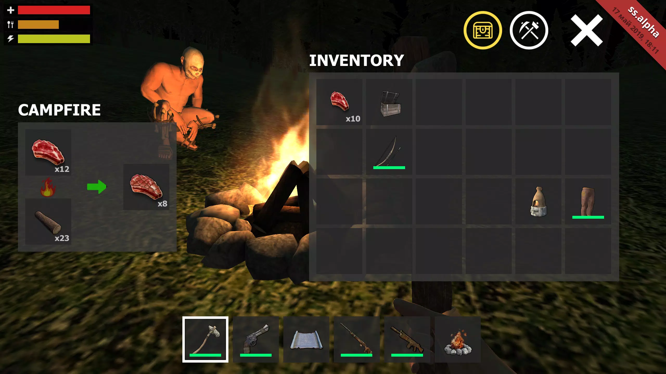 Schermata Survival Simulator 1