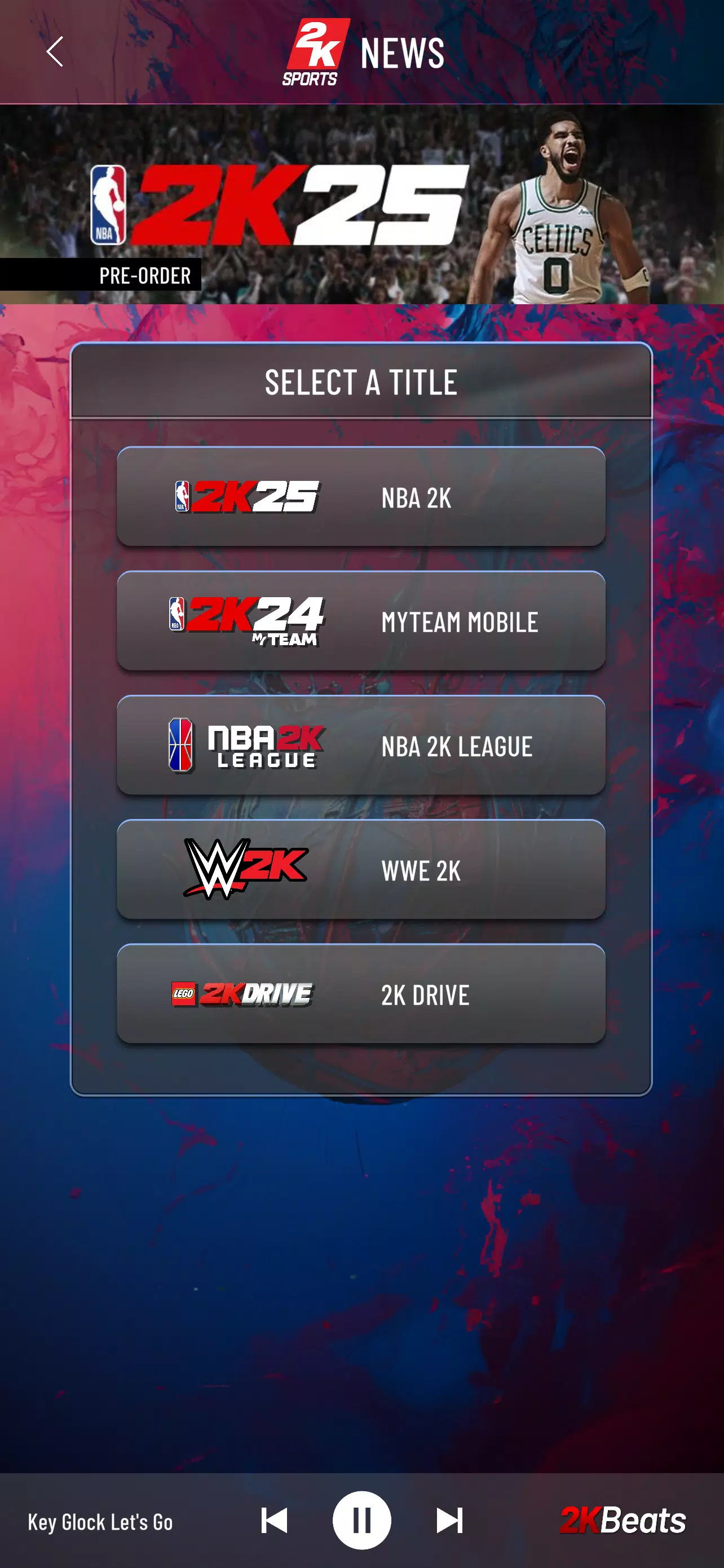 MyNBA 2K Companion App Tangkapan skrin 0