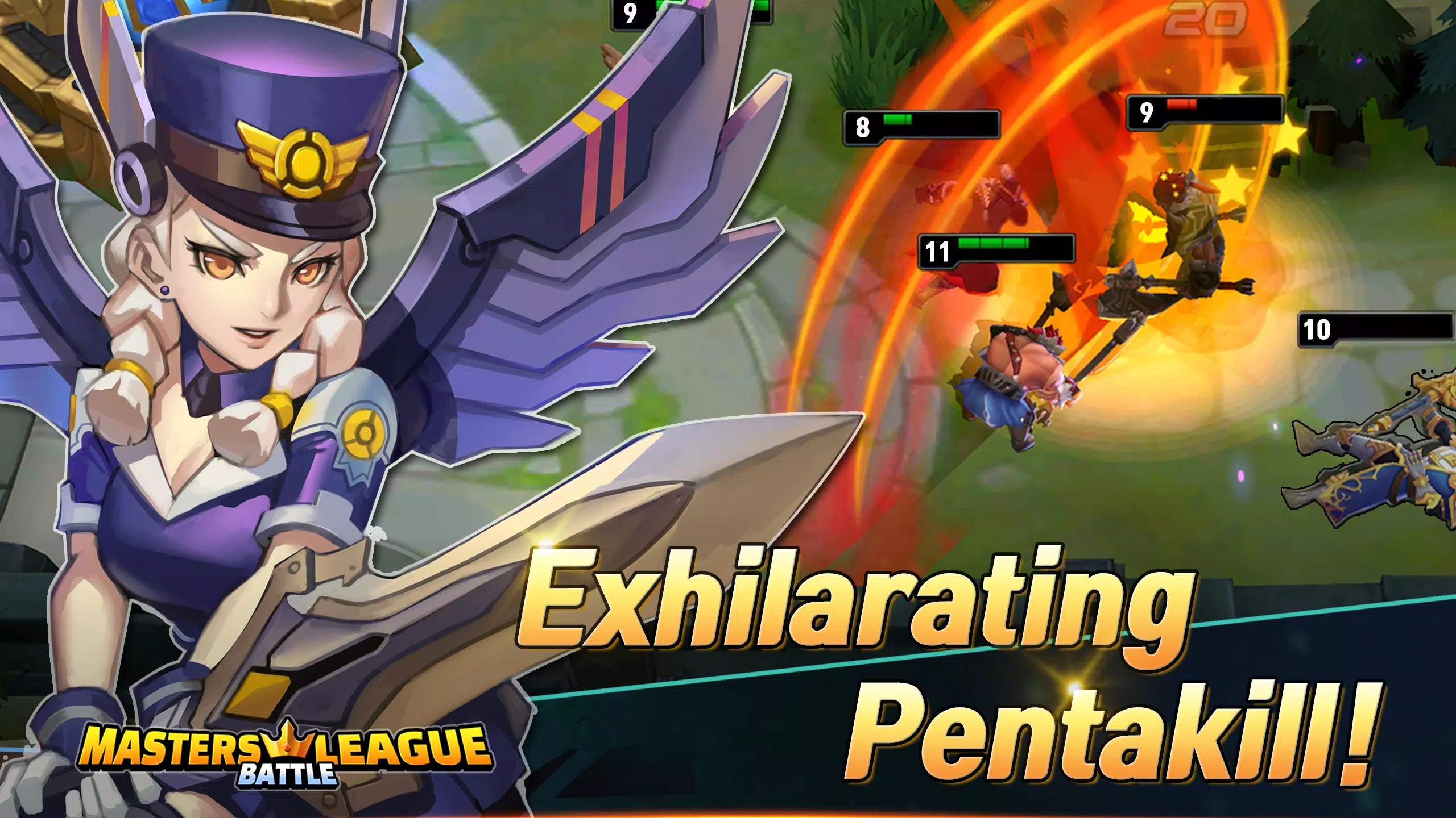Schermata Moba League:PvP Trainer 2