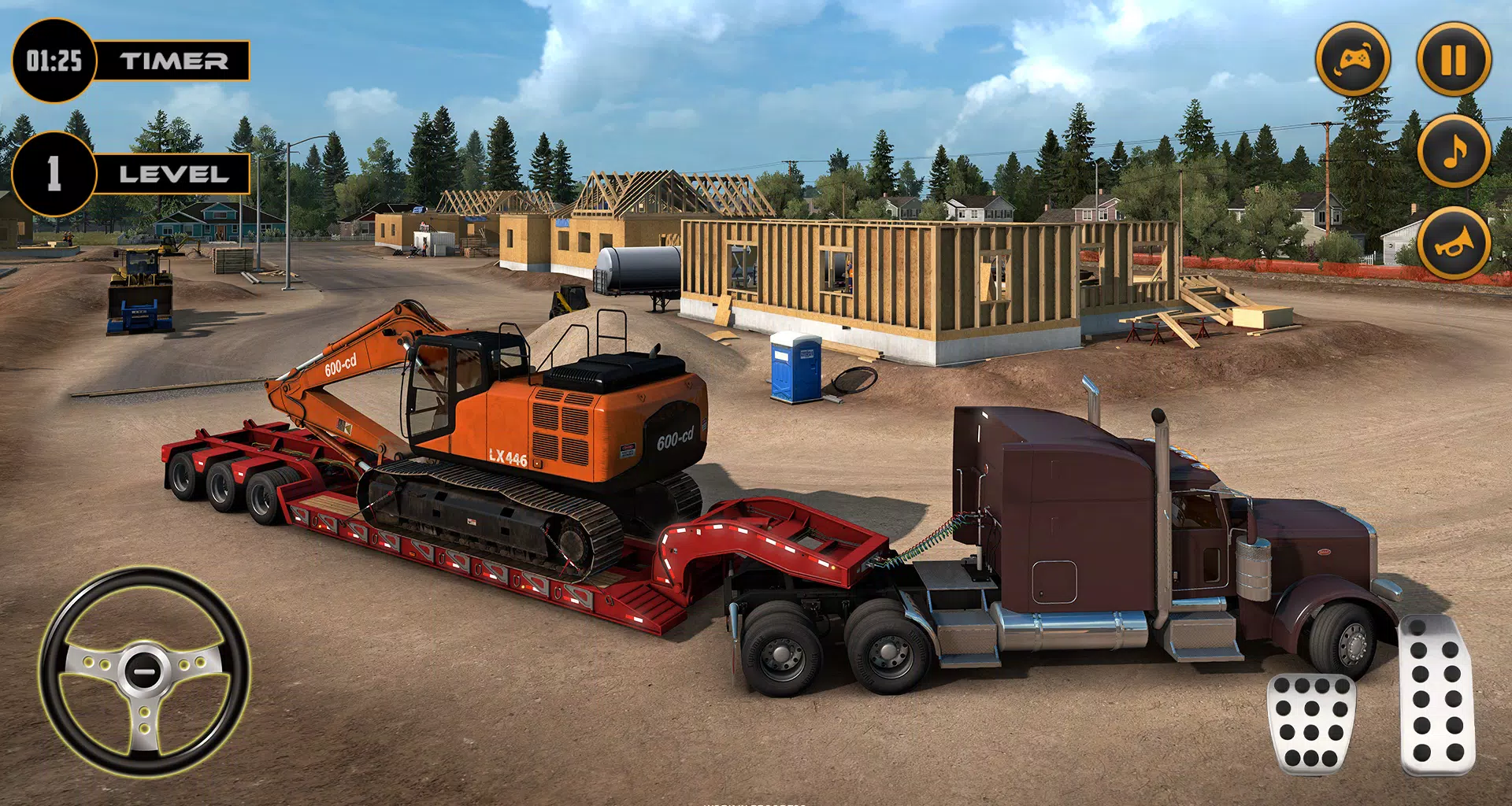 Real Excavator Simulator Games スクリーンショット 1