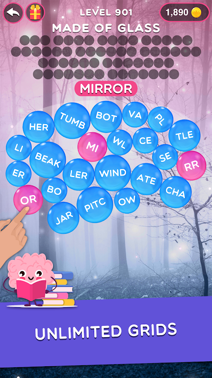 Word Magnets - Puzzle Words 螢幕截圖 0