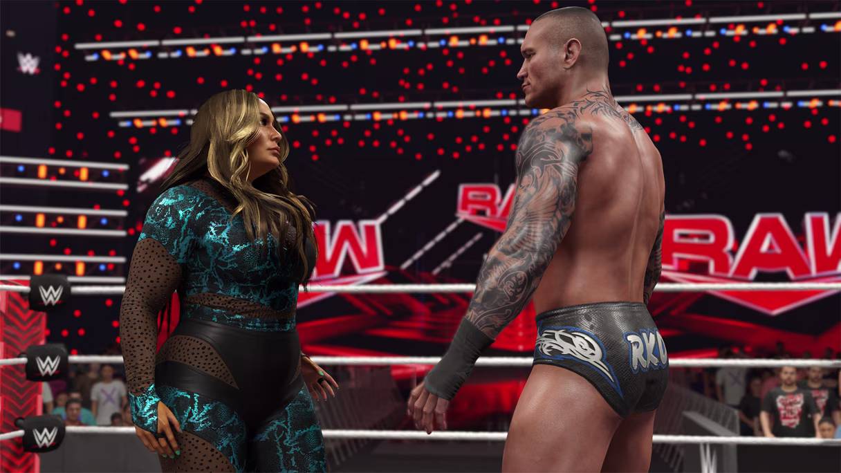 Nia Jax et Randy Orton affrontent le lundi soir Raw dans un match internet à la WWE 2K25