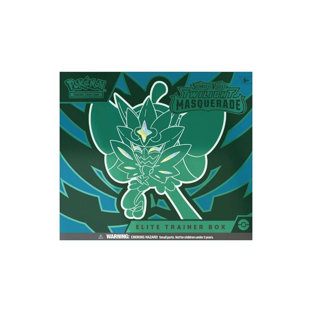 Pokémon TCG: Scarlet & Violet—Twilight Masquerade Caja de Entrenador Élite