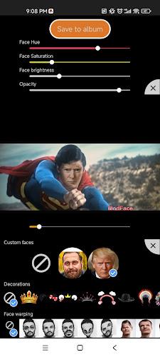 ModFace-Face Swap Video Editor স্ক্রিনশট 0