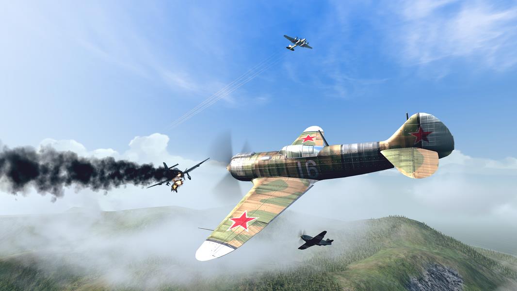 Warplanes: WW2 Dogfight ဖန်သားပြင်ဓာတ်ပုံ 3