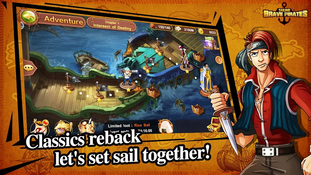 Brave Pirates: Sailing应用截图第3张