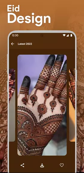 Latest Mehndi Design For Girls 螢幕截圖 2