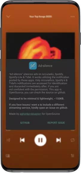 Ad-silence - OpenSource Zrzut ekranu 2