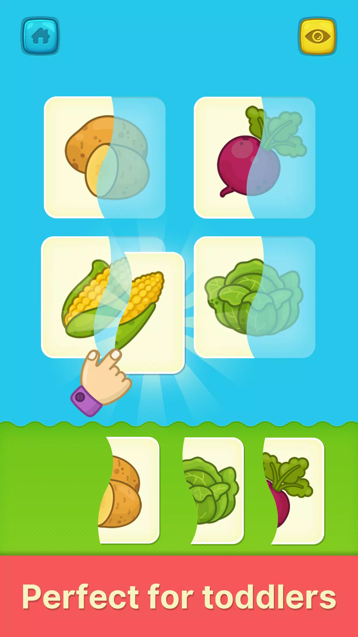 Toddler flashcards for kids Ekran Görüntüsü 1