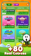 OneShot Golf - Robot Golf Game Tangkapan skrin 1