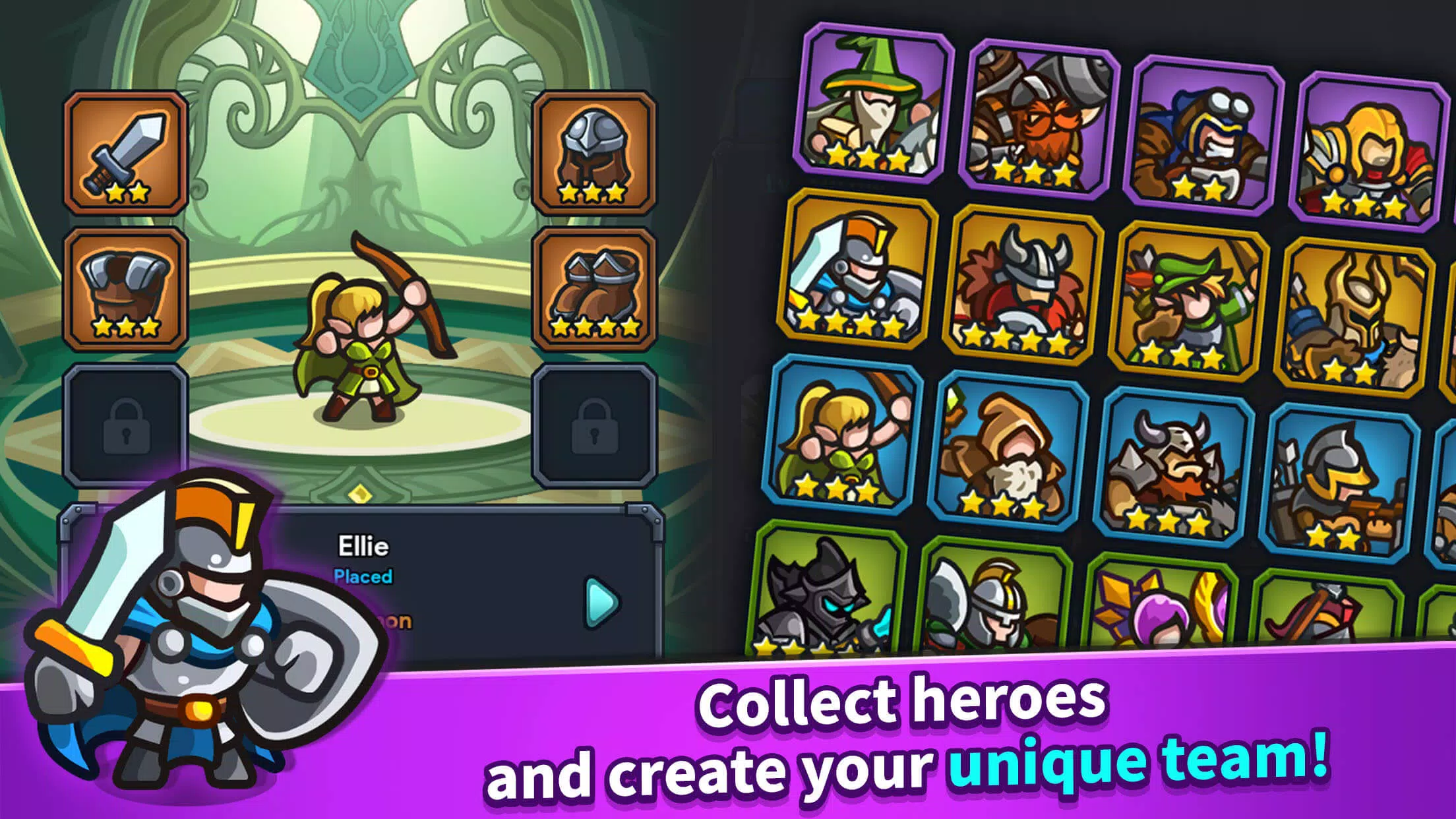 Idle Kingdom Defense (放置型国王防御)应用截图第1张