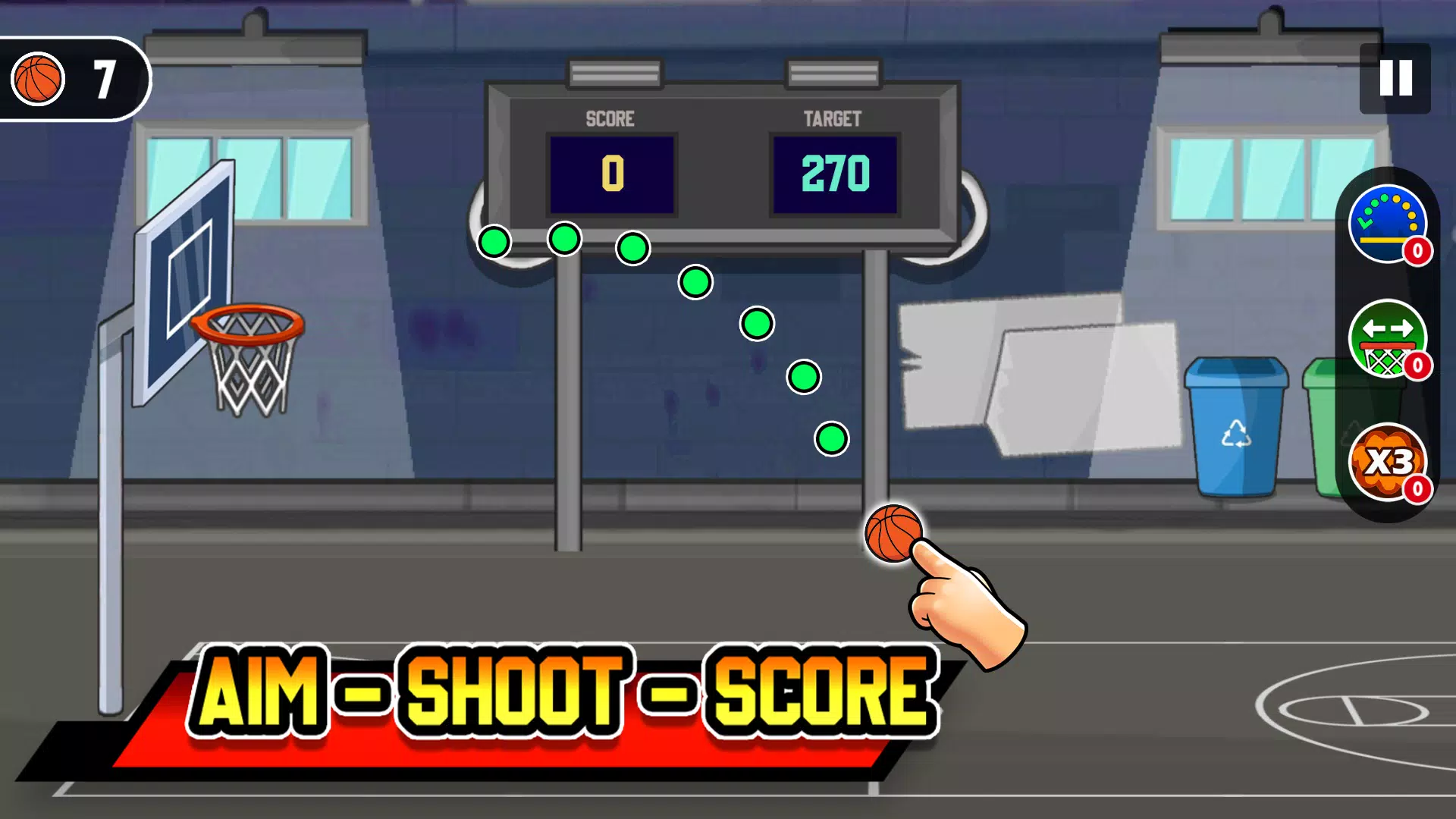 King of Basketball Shooting 螢幕截圖 0