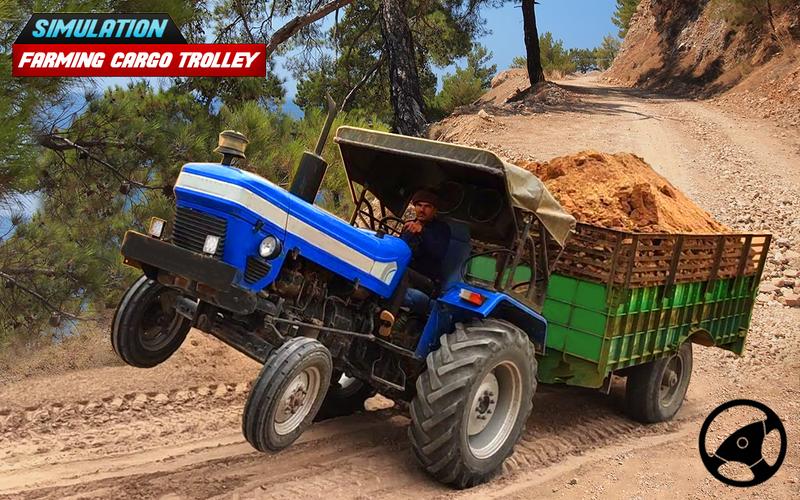 Tractor Trolley Farming Drive Screenshot 2