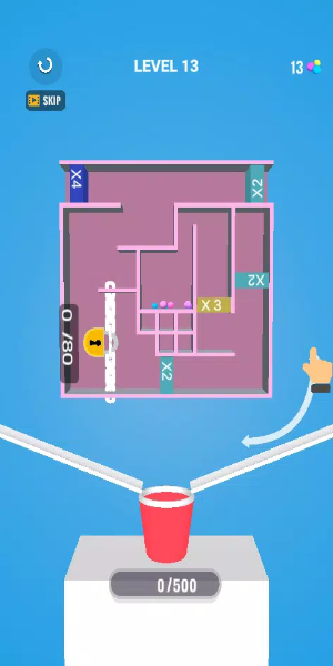 Multi Maze 3D : Spin & Collect ဖန်သားပြင်ဓာတ်ပုံ 2