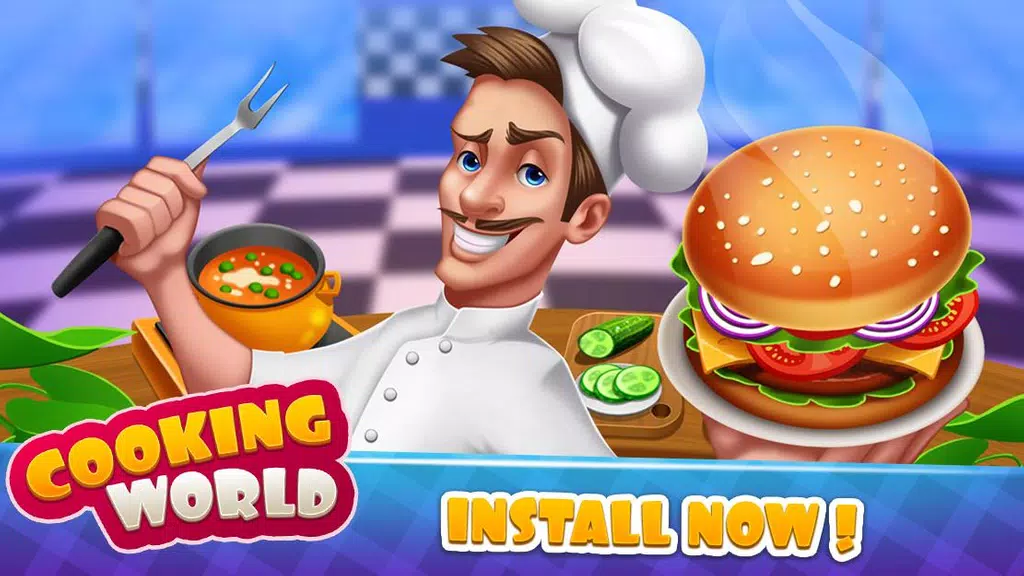 Cooking World - Food Fever & Restaurant Craze 螢幕截圖 0