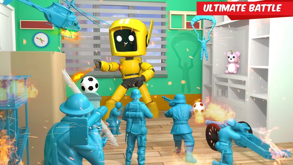 Army Toys War Attack Shooting Captura de pantalla 3