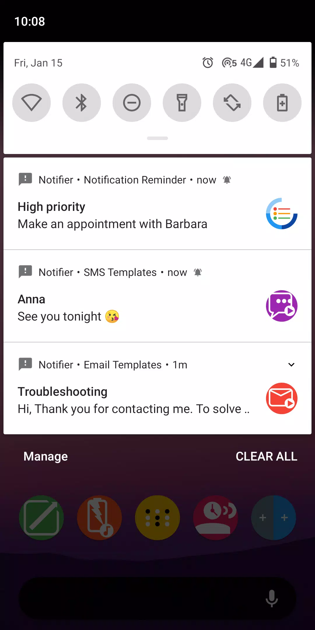 Fake Notifications Ekran Görüntüsü 1