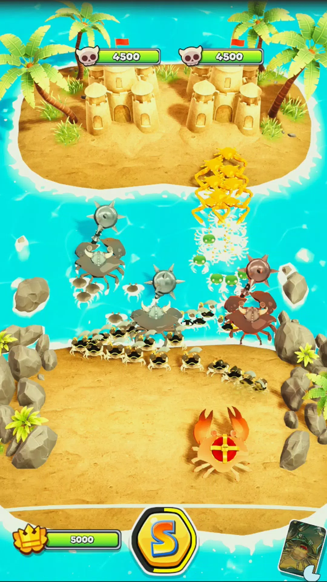 King of Crabs - Invasion Tangkapan skrin 2