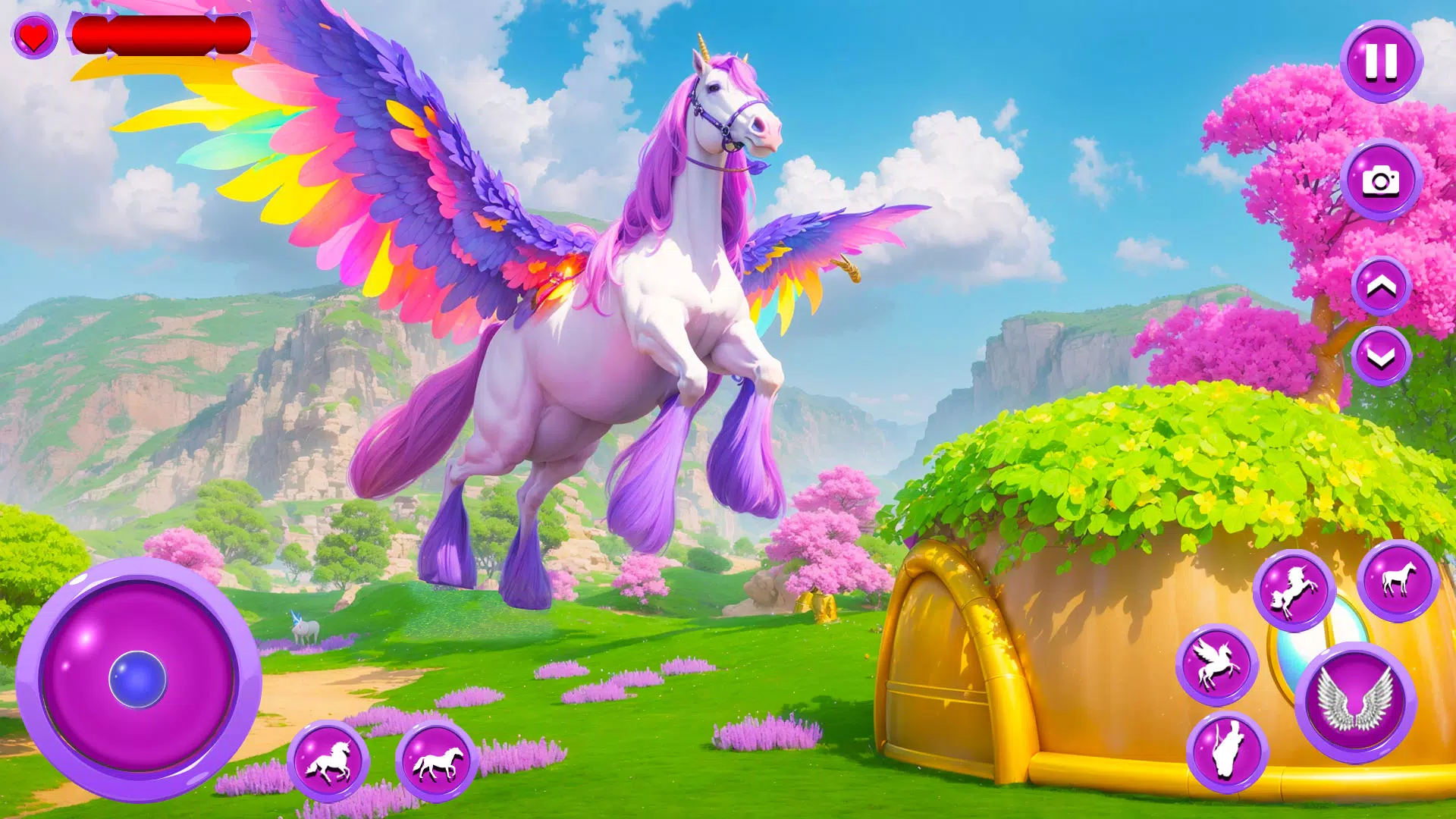 My Unicorn Flying Horse Care Captura de tela 0