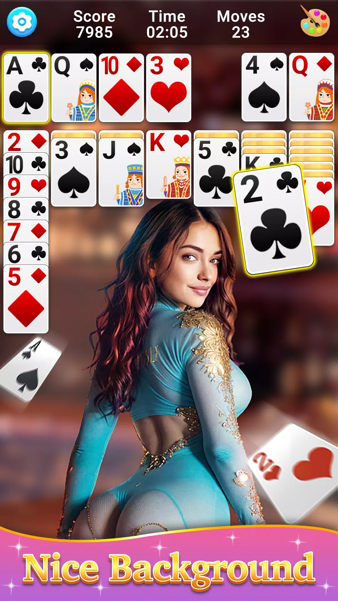 Solitaire Collection Girls स्क्रीनशॉट 0