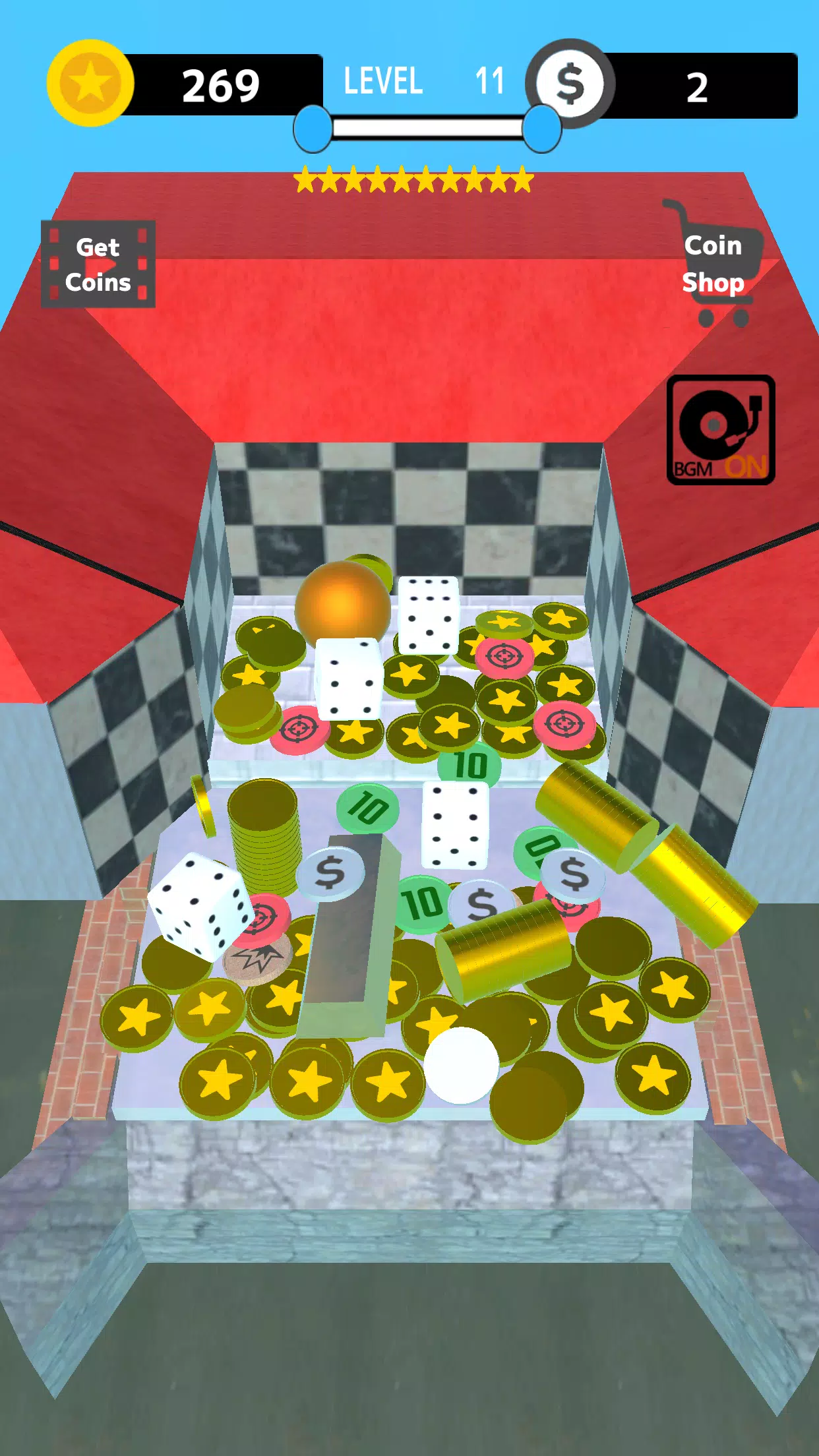 Simple Coin Pusher Capture d'écran 0
