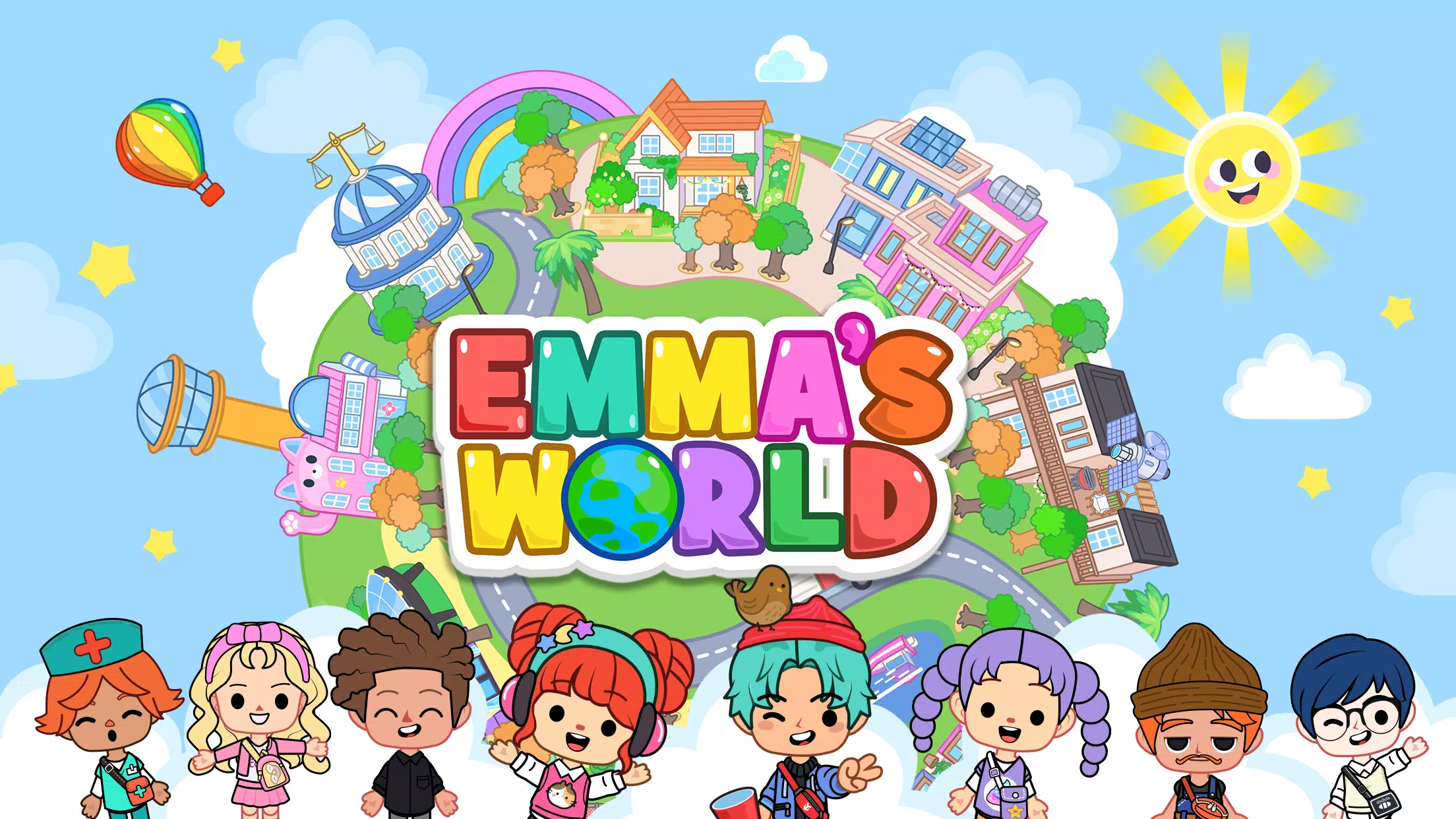 Emma's World - Town & Family 螢幕截圖 0
