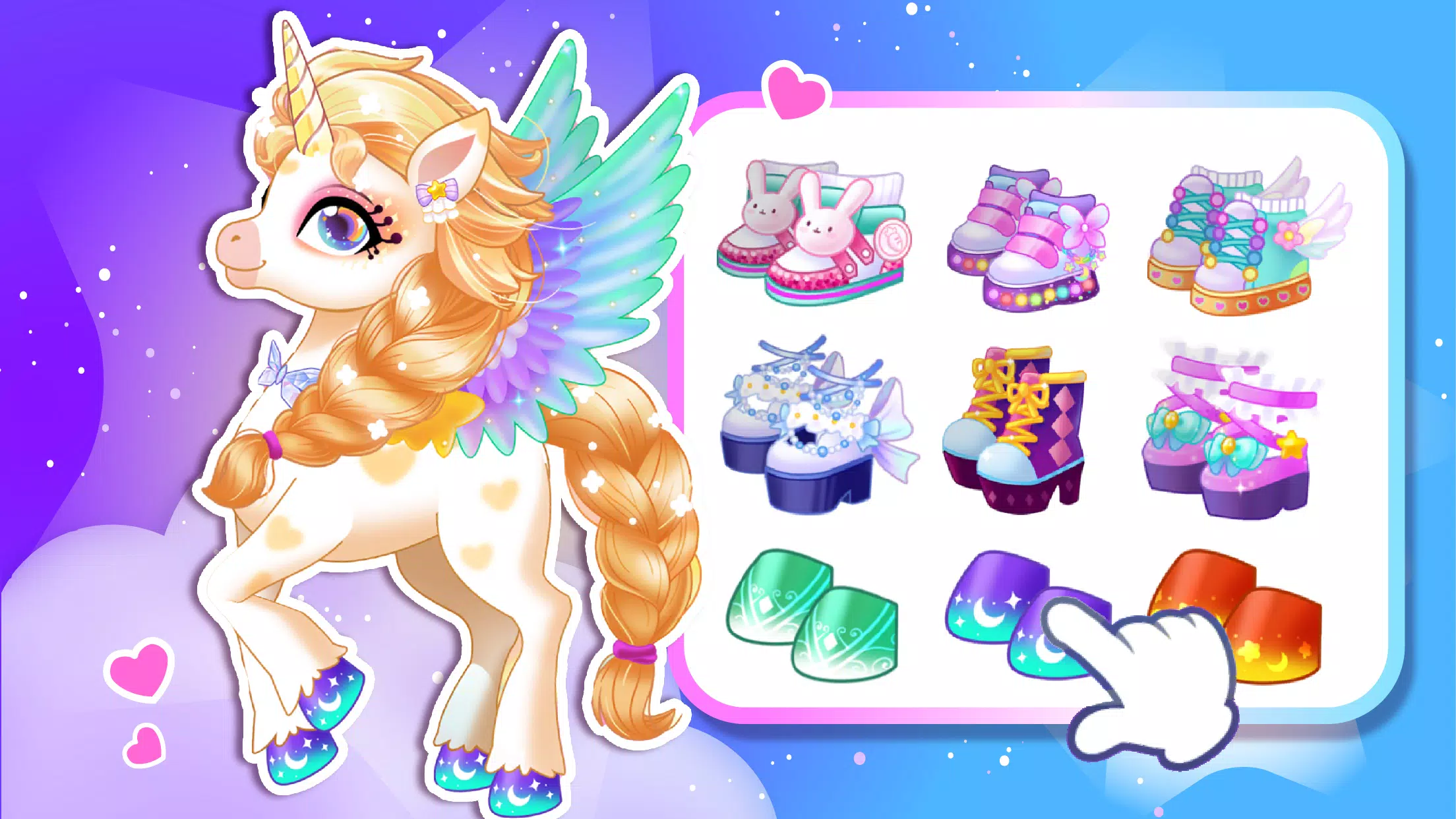Unicorn Dress up 螢幕截圖 0