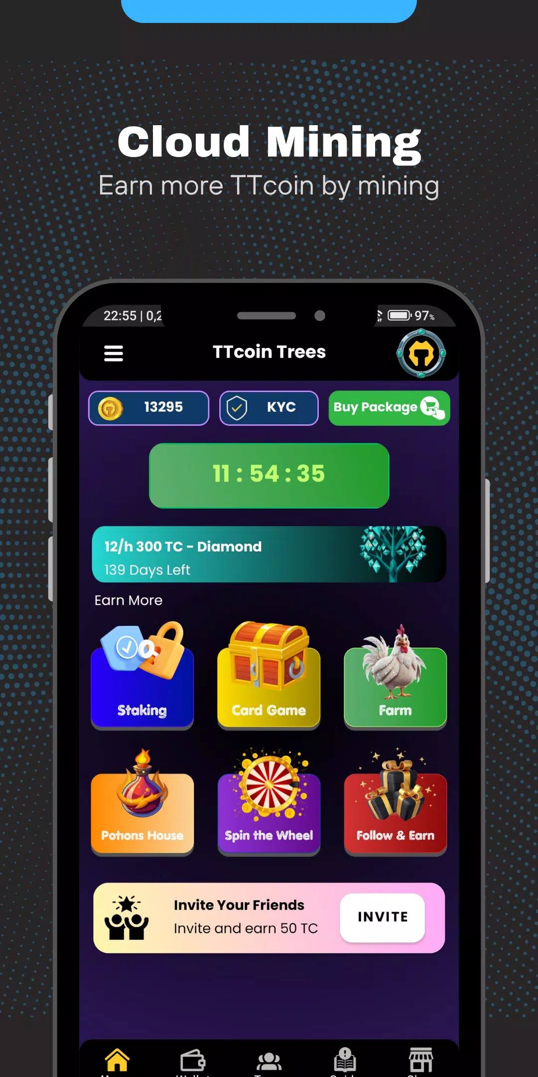 TTcoin Trees 螢幕截圖 1
