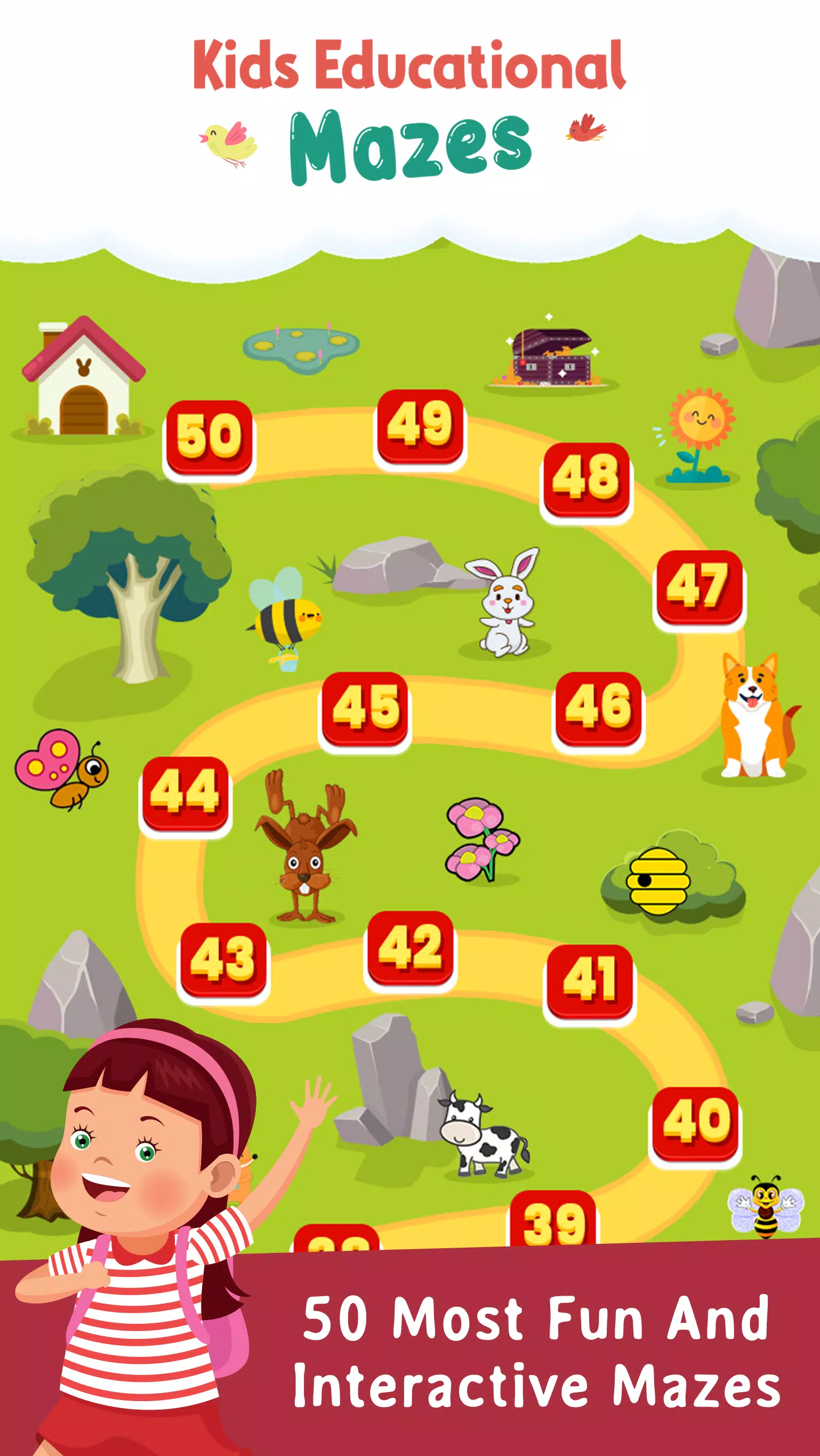 Kids Educational Mazes Puzzle 螢幕截圖 3