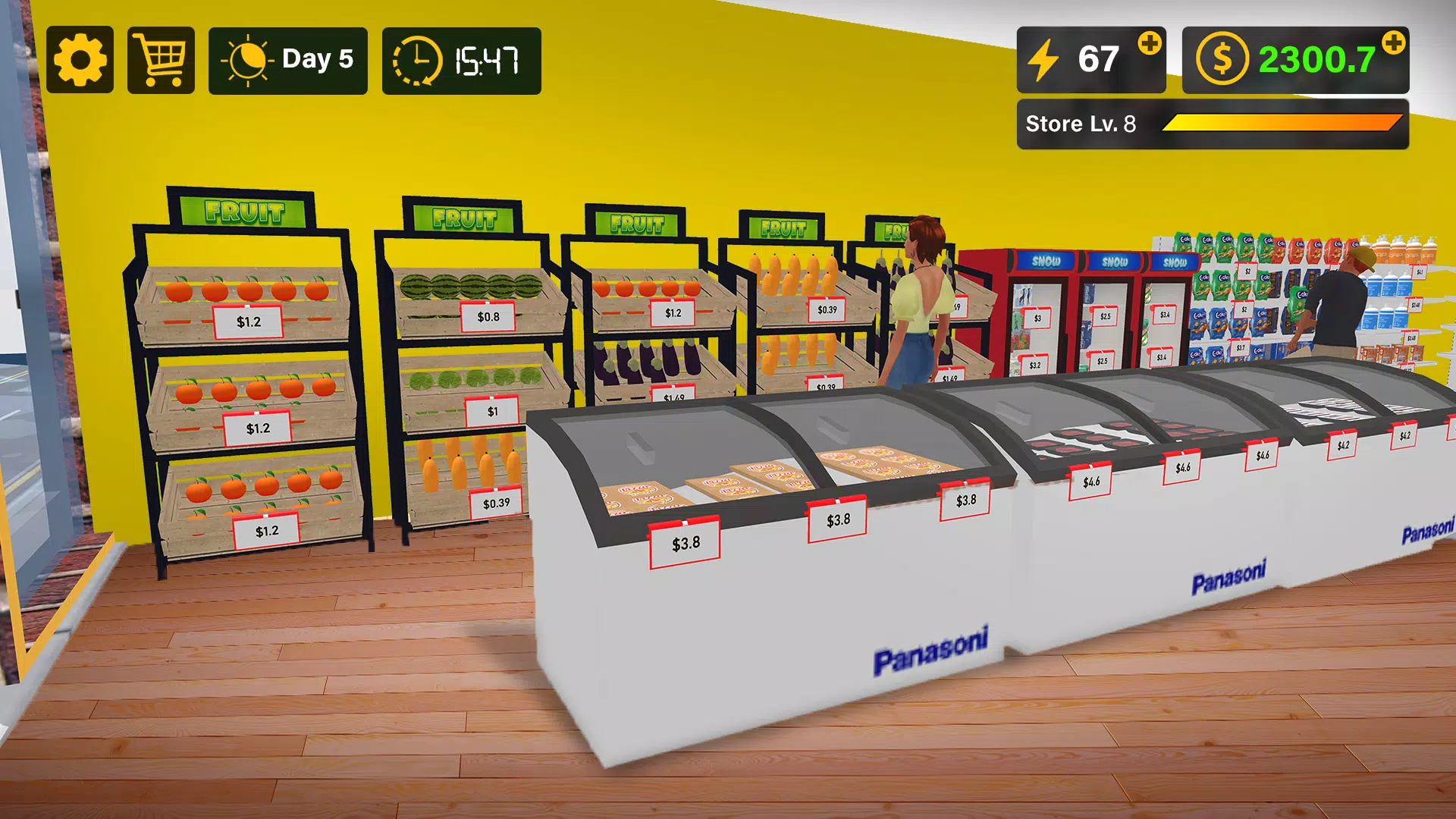 Supermarket 3D Simulation Game ภาพหน้าจอ 1